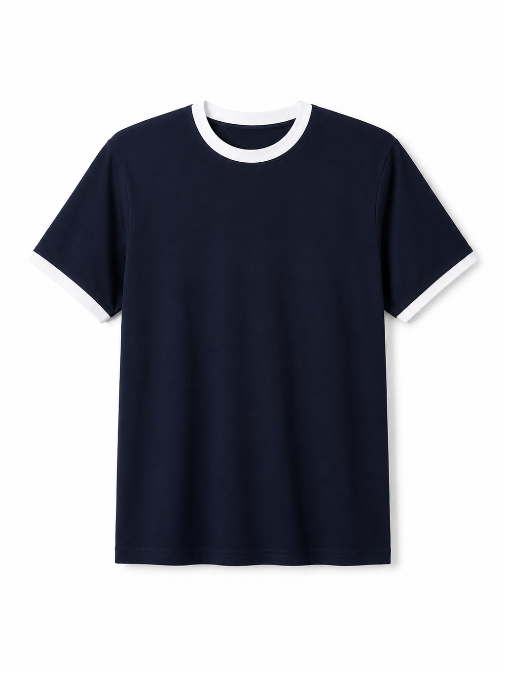 Navy Ringer T-Shirt